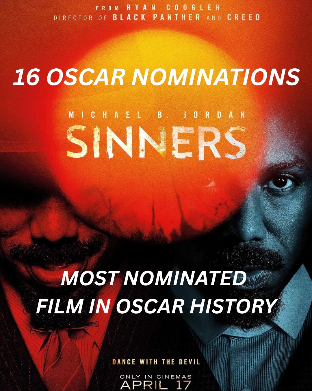 A Historic Night for ‘Sinners’: Ryan Coogler’s Masterpiece Shatters Records